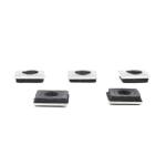 304 Stainless Steel Square Epdm Roofing Rubber Black Bonded Sealing Washer