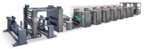 Quality Automatic high speed Flexo Printing Machine 6 colors wholesale