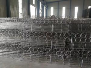 Quality Round Shape Industrial Filter Bag Cage , Dust Collector Cage With Venturi Tube wholesale