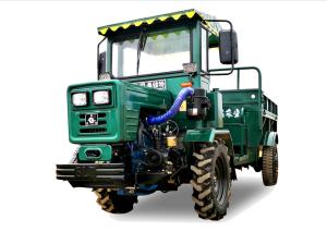 Quality 1 Ton Payload All Terrain Dumper Small Farm Truck Full Hydraulic Steering wholesale