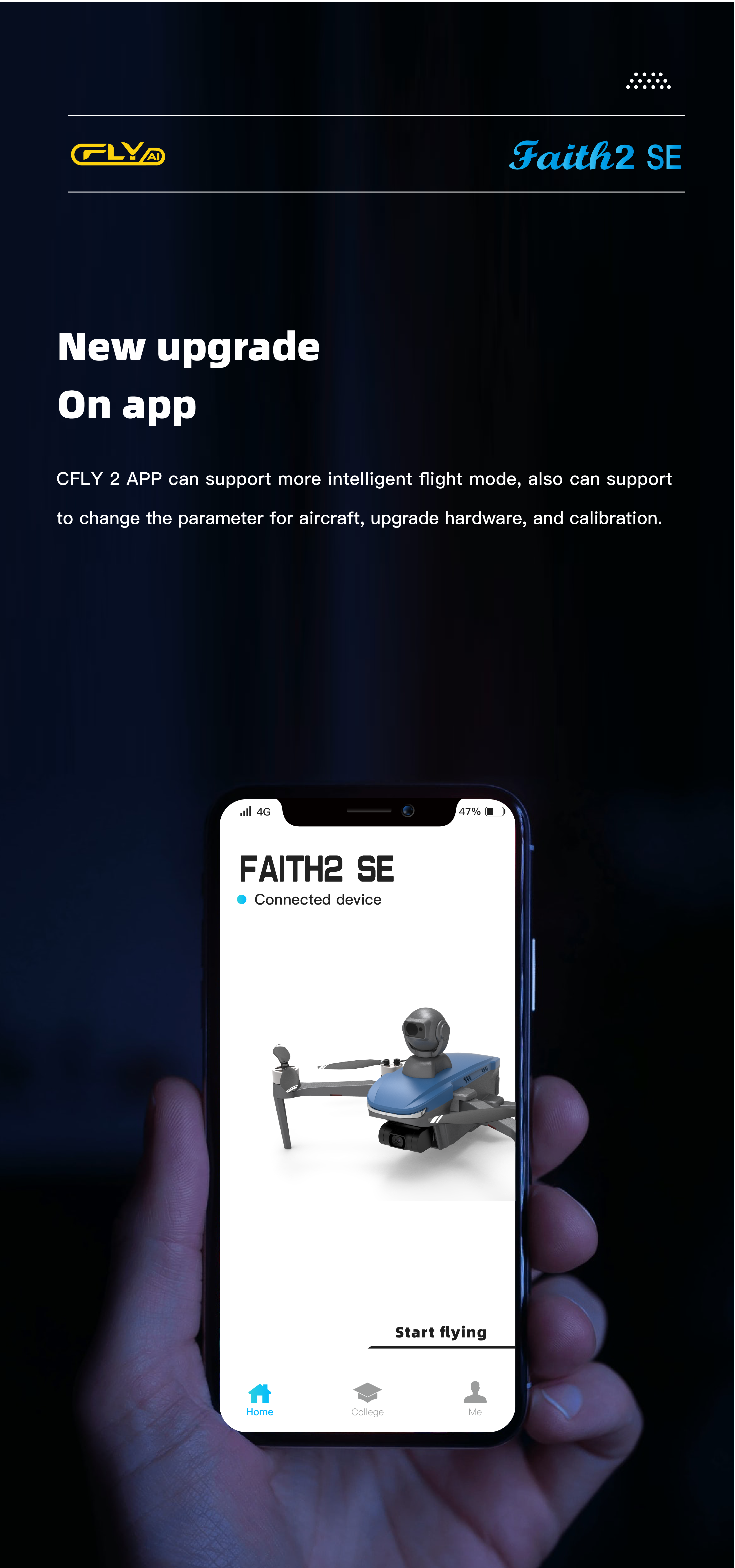 186*58*112 mm C-fly Faith 2 Se 3km Dual 4k Camera Hd Drones Brushless Radio Control Gps Obstacle Avoidance Professional Drone