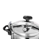 1 Litre Marble Coated Aluminum Pressure Cooker With Bakelite Handle