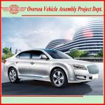 High Speed Electric City Car Assembly Line , Electric Powered Cars Factory