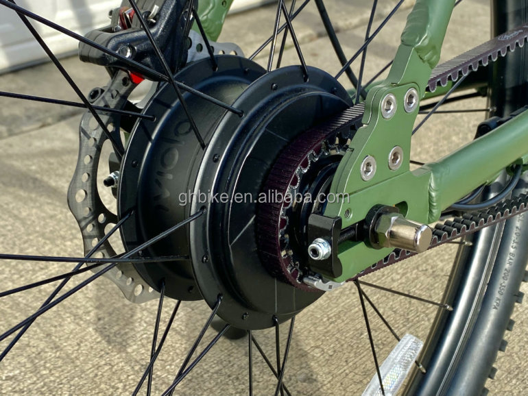 36V 350W EN15194 2007 Single Speed Electric Bicycle with 10.41AH Lithium Battery and PAS