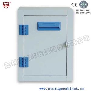 Quality PP Portable Polypropylene Corrosive Storage Cabinet For Chemical Laboratory Single door wholesale