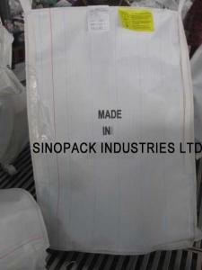 Quality Anti static CROHMIQ blue / white FIBC 1 Tonne Bulk Bags dissipative with no grounding wholesale