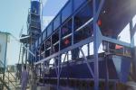 HZS50 Stationary Concrete Batching Plant With Concrete Mixer And Batching