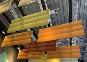 Quality Vertically Acoustic Ceiling Baffles / Suspended Acoustic Baffles For Office wholesale