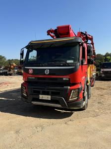 Quality Construction Sites Automatic Volvo Second Hand Pump Truck 28 Meter Equipment wholesale