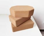 Wholesale Octagonal Yoga Cork Block Bricks Yoga For Fitness