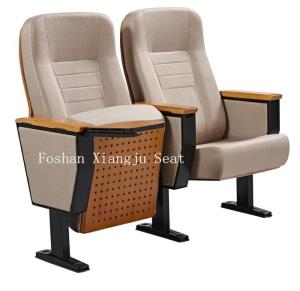 Quality Home Furniture Auditorium Theater Seating Wooden Back Cold Rolled Steel Feet wholesale
