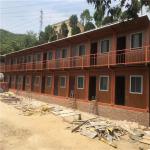 fast assembly 20ft container house with bathroom and kitchen for worker camp