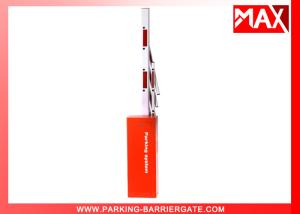 Quality Red Yellow AC Motor Smart Parking Barrier Gate For Car Parking Lot System wholesale