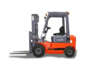 Quality Red Color Easy To Operate Telescopic Diesel Forklift Truck Heavy Construction Machinery For Warehouse Garden Use . wholesale