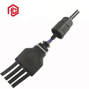 Quality Rohs Nylon Waterproof Circular Connector 3 Pin Screw Lighting Strip wholesale