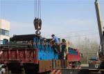 Biogas Silo Sheet Metal Roller Machine 380V 265KW Carbon Steel Hydraulic Power