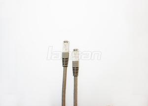Quality CMR / CMP Gold Plated Connecter Category 6 Patch Cable With PVC Jacket wholesale