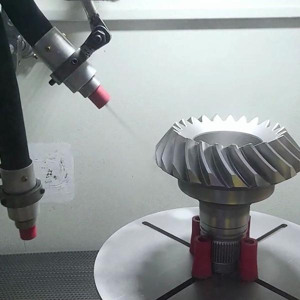 Metal Surface Treatment CNC Shot Peening Enhanced Hardness Reduced Roughness