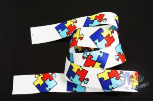 Quality Printed Subliamted Personalized Custom Award Ribbons , Pink Sports Awards lanyard wholesale