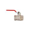 Buy cheap Heatproof Antirust Brass Handle Ball Valve Chrome Plated Nontoxic from wholesalers