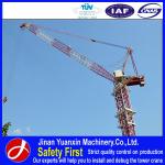 50m boom yuanxin luffing jib tower crane for sale