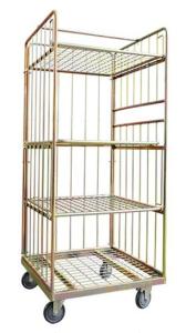 Quality 250 Kgs Per Layer Heavy Duty Cage Trolley wholesale