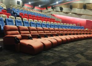 Quality High End genuine Leather Theater Recliner Sofa Cinema Chairs wholesale