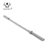 Silvery 86" Weight Lifting Bar For Training Muscles Customized Logo