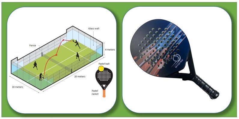 Adults Beach Paddle Rackets Eva Carbon Pelota De Padel
