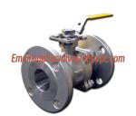 stainless steel PTFE CF8M floating ball valve