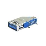 DIP USB3.1 9Pin Connector Socket USB Female 90 Degree