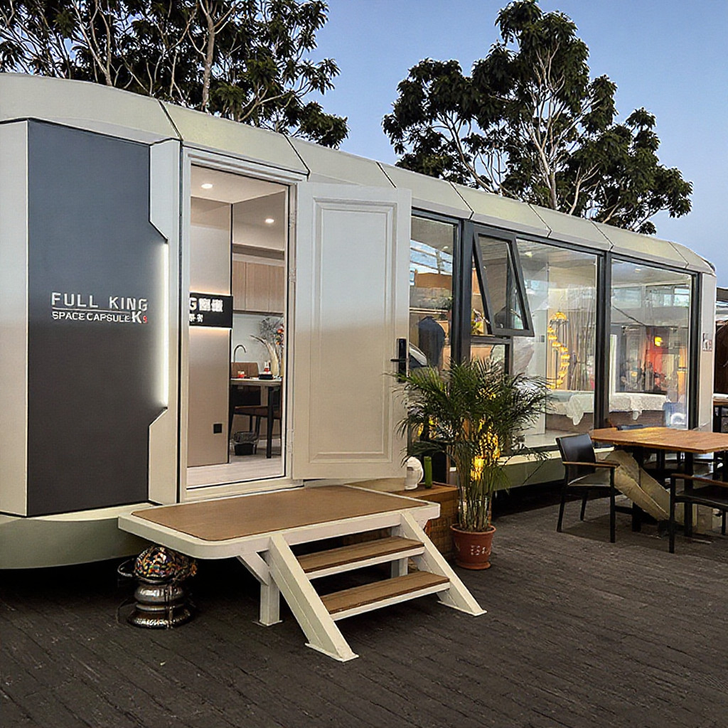 Space Capsule House Experience The Future Of Residential Architecture With Style And Efficiency /Th