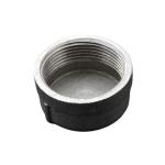 Female NPT BSPT BSP Threaded Round Cap for Industrial and Agricultural