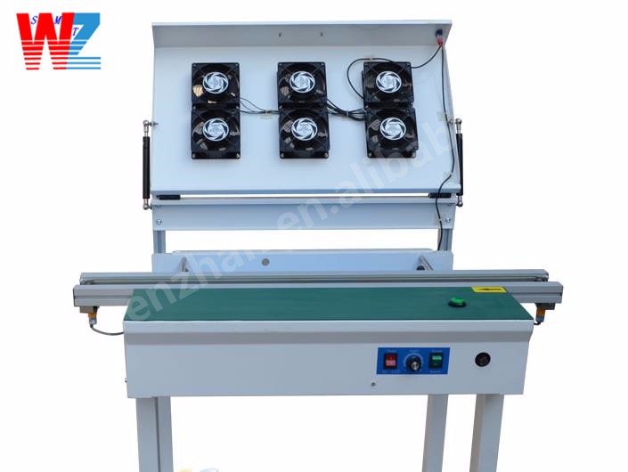 AC220V 1200mm/Min PCB Inspection Conveyor With Cooling Fan