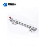 Industrial Glass Magnetic Level Meter 0.5% Accuracy 12VDC