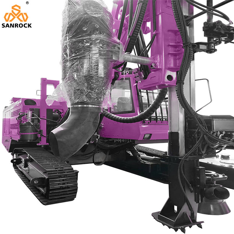 Mining Drilling Rig Feeding Stroke 4750mm Integrated Drilling Rig Equipment Borehole Drilling Machine