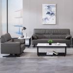 Executive Office Furniture Manufacturers Customization Three Seat Leather Sofa