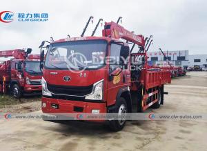 Quality Sinotruk Homan SANYI Truck Mounted Telescopic Crane 5 6 7 Tons wholesale