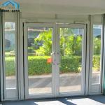 Reliable Tent Replacement Parts 5mm Tempered Single Double Wing Glass Door