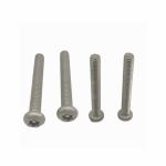 Tamper Resistant Stainless Steel Security Screws M4X16mm Length Button Head