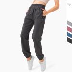 Quickdrying Zipper Pockets Yoga Jogger Pants 130gsm Yoga Sweatpants Plus Size