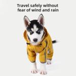 Pet Rain Coat Outdoor Customized Travel Adjustable S-XXL Waterprrof