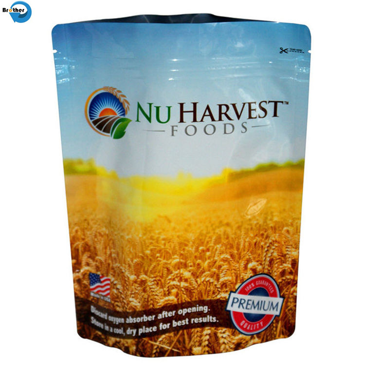 Flexible Plastic Rice Bags PET/NY/LDPE Big Plastic dry food package For Long Rice 1kg/5kg/10kg/20kg Rice Packing Bags