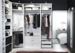 China Factory Walk In Closet Wardrobe MDF Material Bedroom Furniture