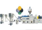 Conical Twin Screw Extruder PVC Pelletizing Line With PVC Powder / Calcium