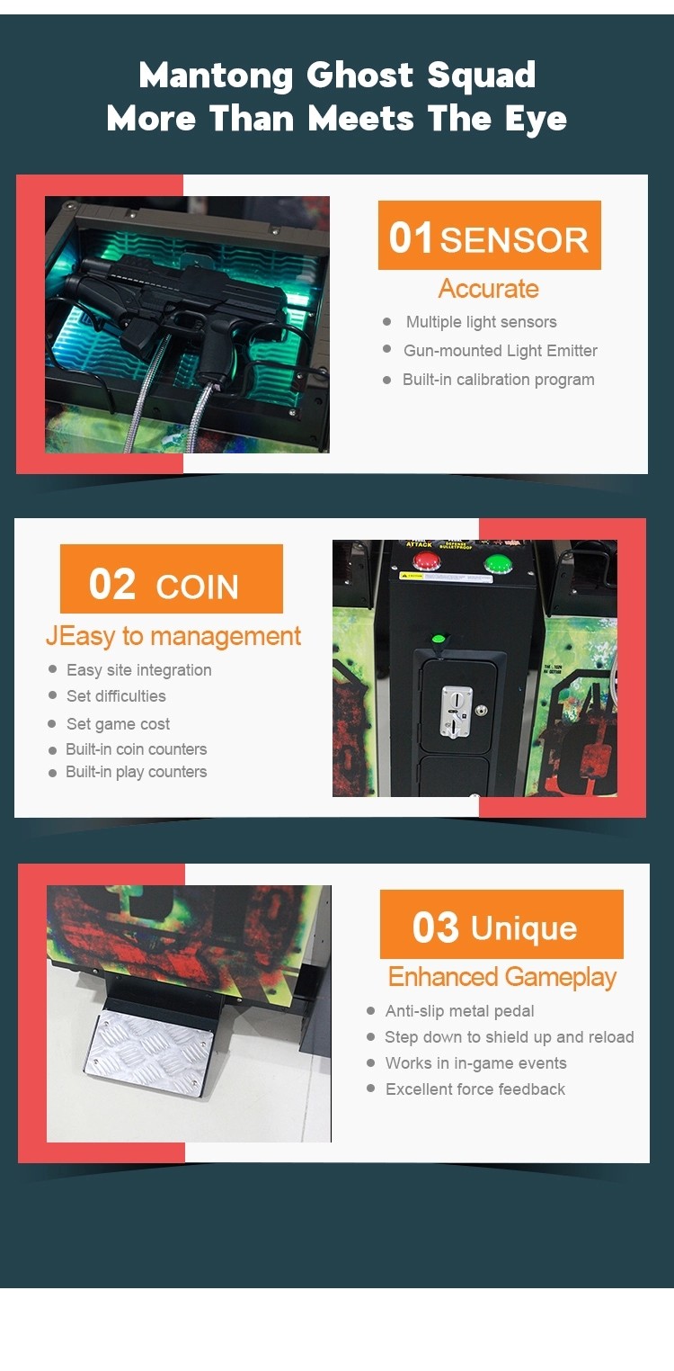 2 People Upright Arcade Machine , 300 Watt Large Multi Game Arcade Machine