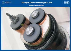 Quality 3C Aluminum Conductor XLPE Medium Voltage Cables , 8.7/15kV Armoured Cable （CU/XLPE/LSZH/STA/NYBY/N2XBY） wholesale