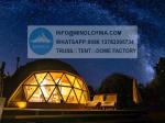 Cheap Weatherproof Glamping Geodesic Dome House Tent for Sale