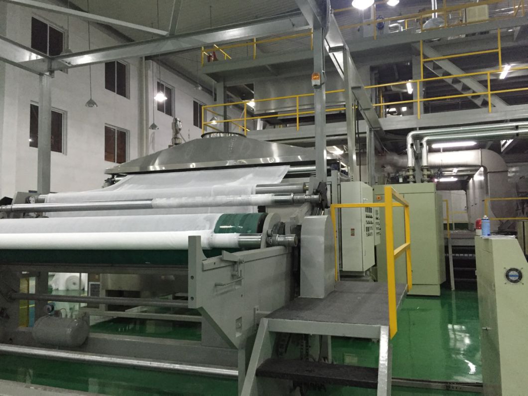 SMMS Melt Blown Production Line Nonwoven Machine Polyester Spunbonded Non-Woven Machine 2400mm Width Operating Gowns Nonwoven Fabric Mask Making Machine