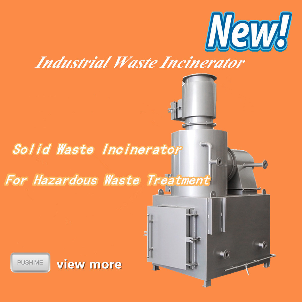 Waste Recycling Plant Sorting Solid Waste Incineration Equipment Animal Incinerator with 1